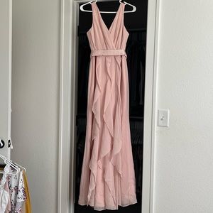 Blush Pink Vera Wang Dress
